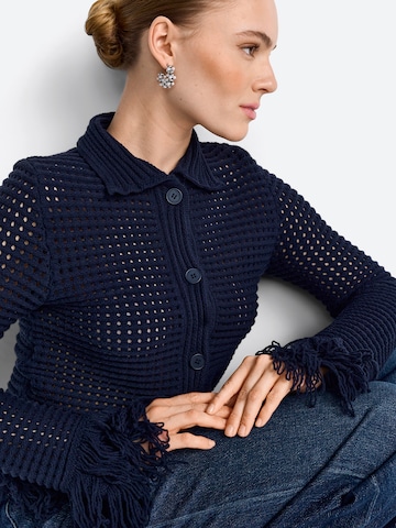 mėlyna Rich & Royal Kardiganas