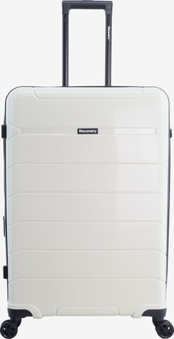 Discovery Suitcase 'Discovery' in White: front