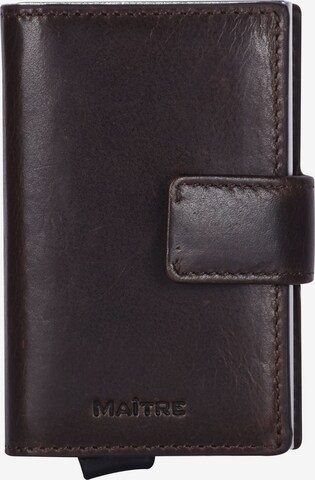 Maître Wallet in Brown: front