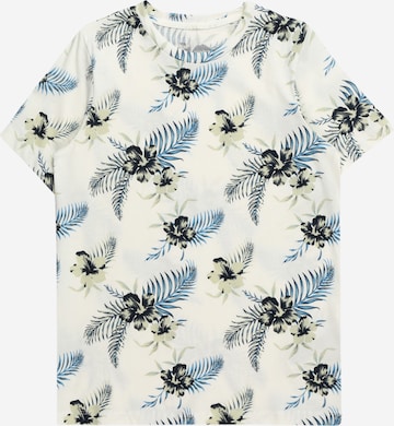 Jack & Jones Junior Shirt 'CHILL' in Wit: voorkant