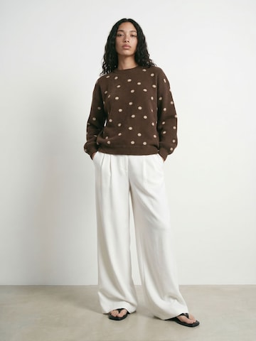 HYPEDROP Pullover 'GERDA' i brun