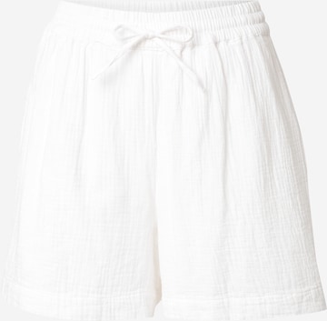 Loosefit Pantalon 'PCSASTINA' PIECES en blanc : devant