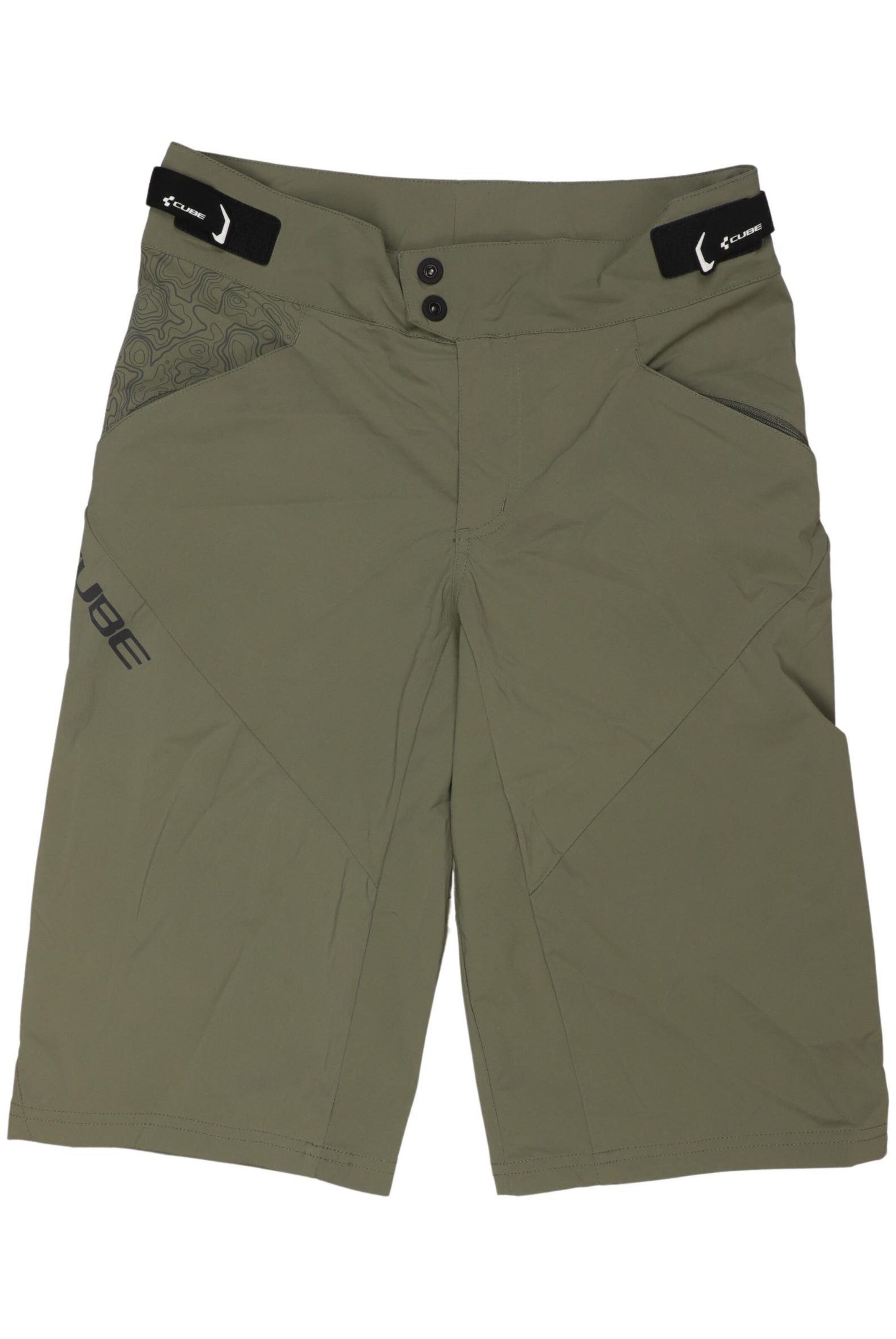 CUBE Shorts in 31-32 in Green: front