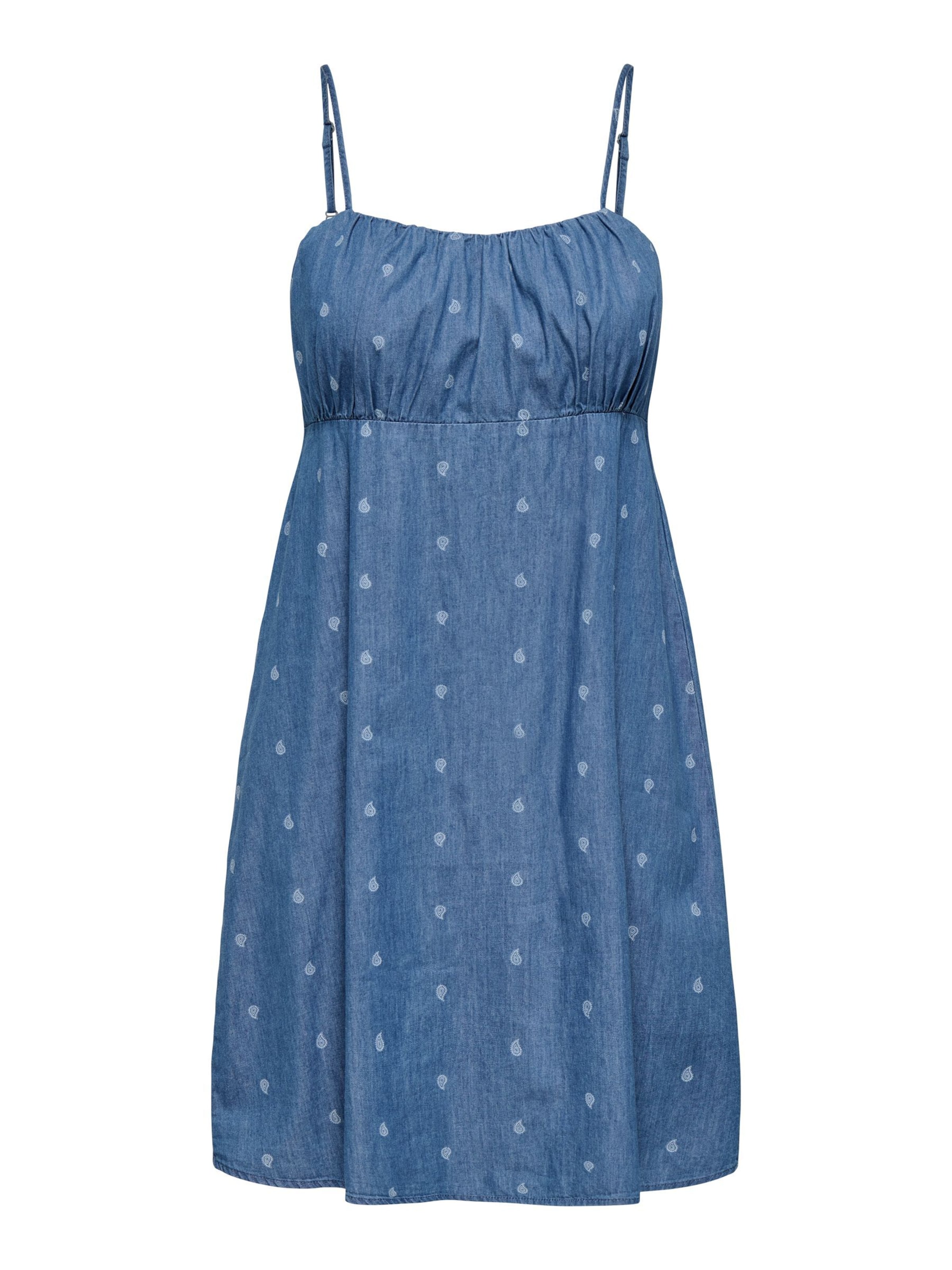 ONLY Jurk 'ONLNova' in Blauw: voorkant