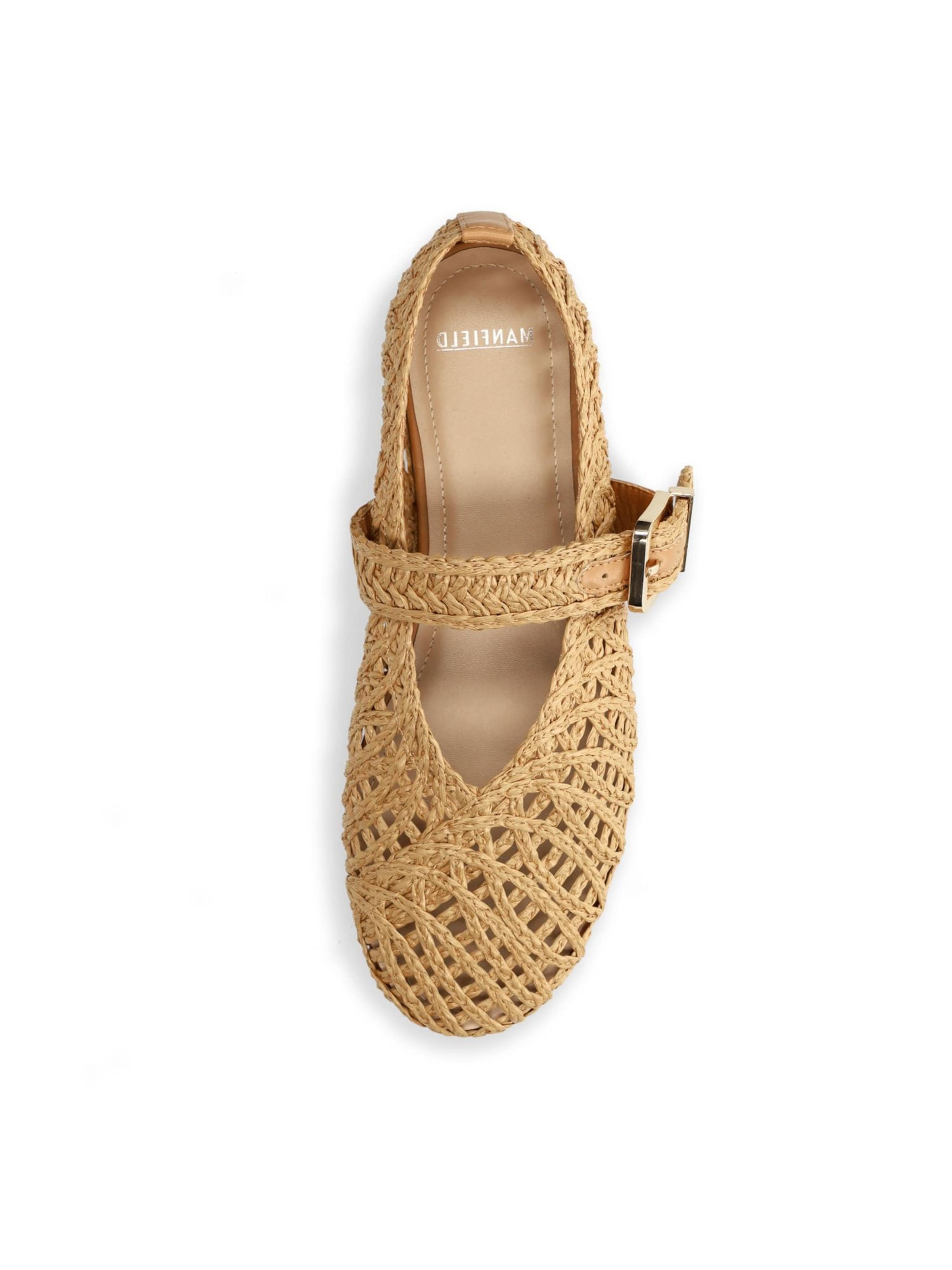 MANFIELD Ballerina in Beige