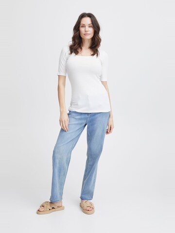 T-shirt 'Hizamond' Fransa en blanc