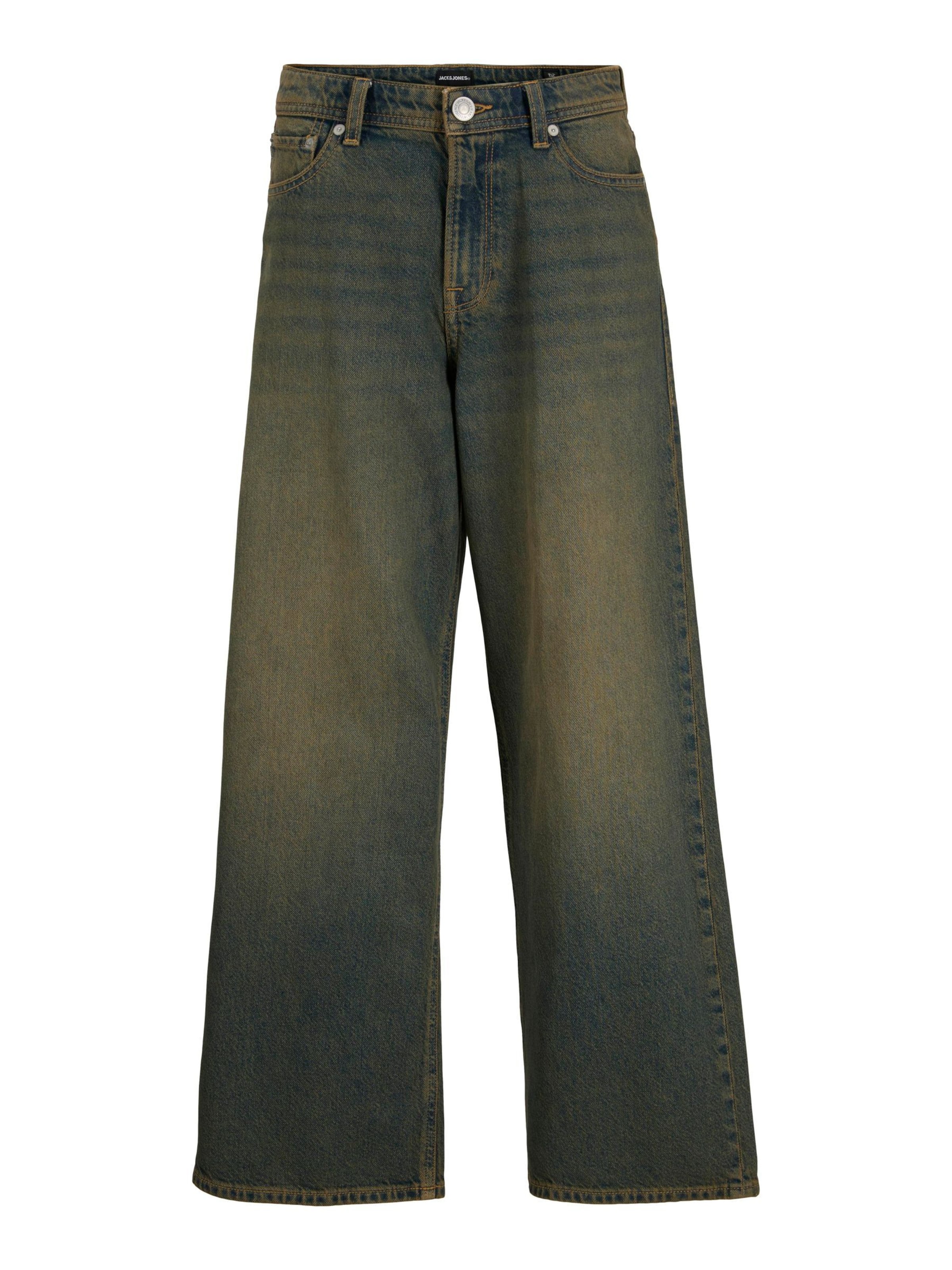 Wide Leg Jean 'JJIDave JJOriginal' Jack & Jones Junior en bleu : devant