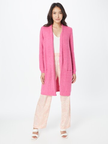 Cardigan 'Jade' ONLY en rose : devant