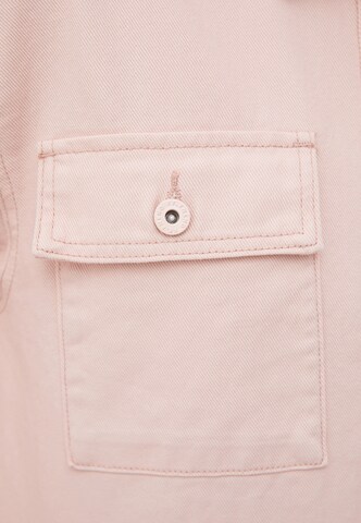 Finn Flare Between-season jacket 'Denim' in Pink