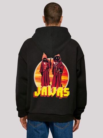 F4NT4STIC Sweatshirt 'Star Wars A New Hope Jawas' in Zwart: voorkant