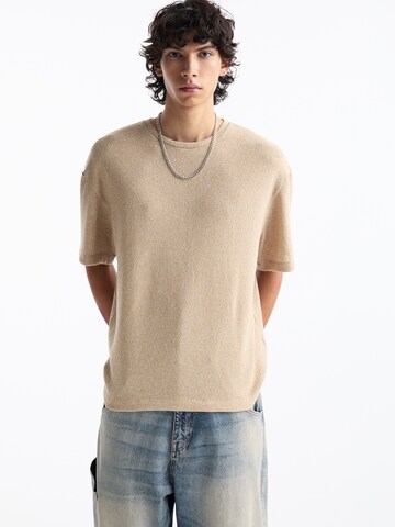 Pull&Bear Bluser & t-shirts i brun