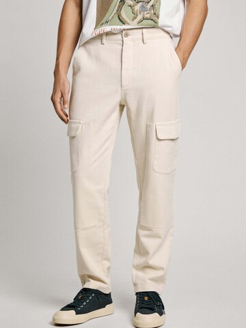 regular Pantaloni cargo di Pepe Jeans in bianco: frontale