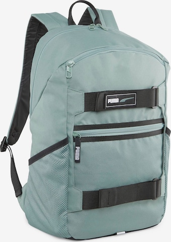 PUMA Plecak 'Deck' w kolorze zielony: przód