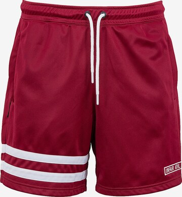 Unfair Athletics Loose fit Workout Pants in Red: front