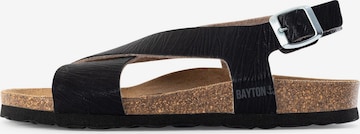 Sandalo 'Rioja' di Bayton in nero: frontale