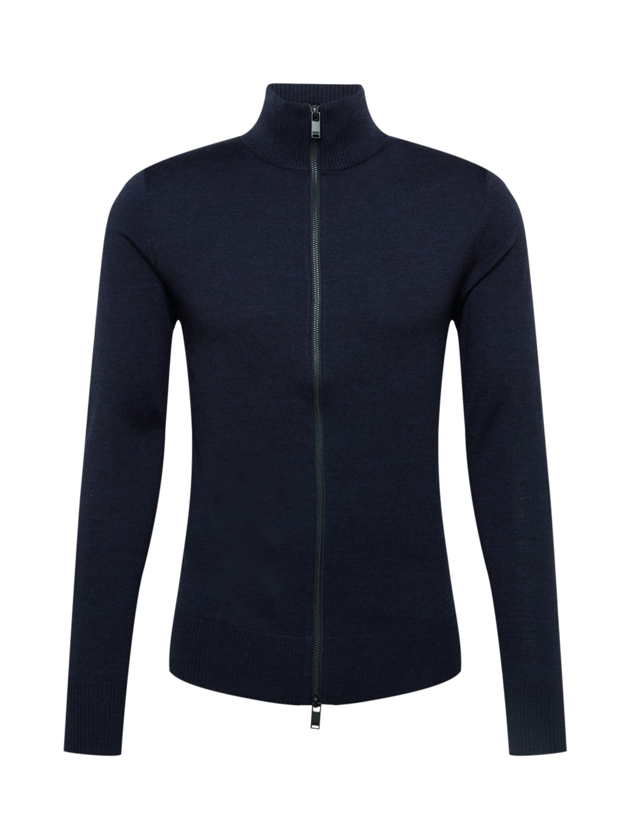 DRYKORN Regular fit Πλεκτή ζακέτα 'ANTONIO' σε μπλε: μπροστά