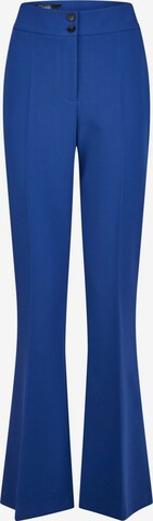 MARC AUREL Pleated Pants in Blue: front