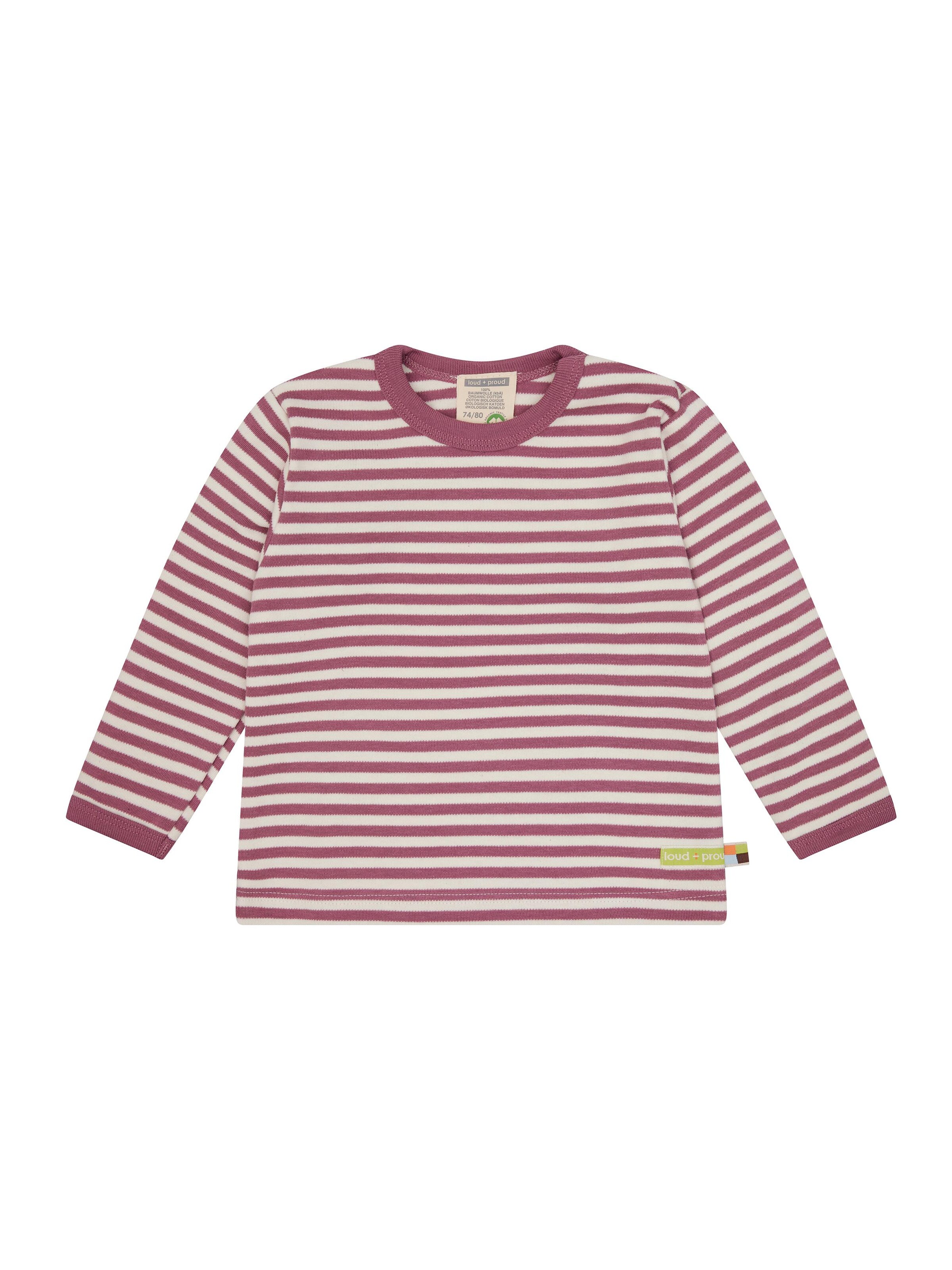 loud + proud Shirt in Purple: front