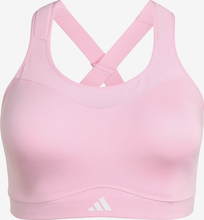 ADIDAS PERFORMANCE Urheilurintaliivit 'Tlrdim' värissä roosa / valkoinen, Tuotenäkymä