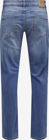 Only & Sons regular Jeans i blå