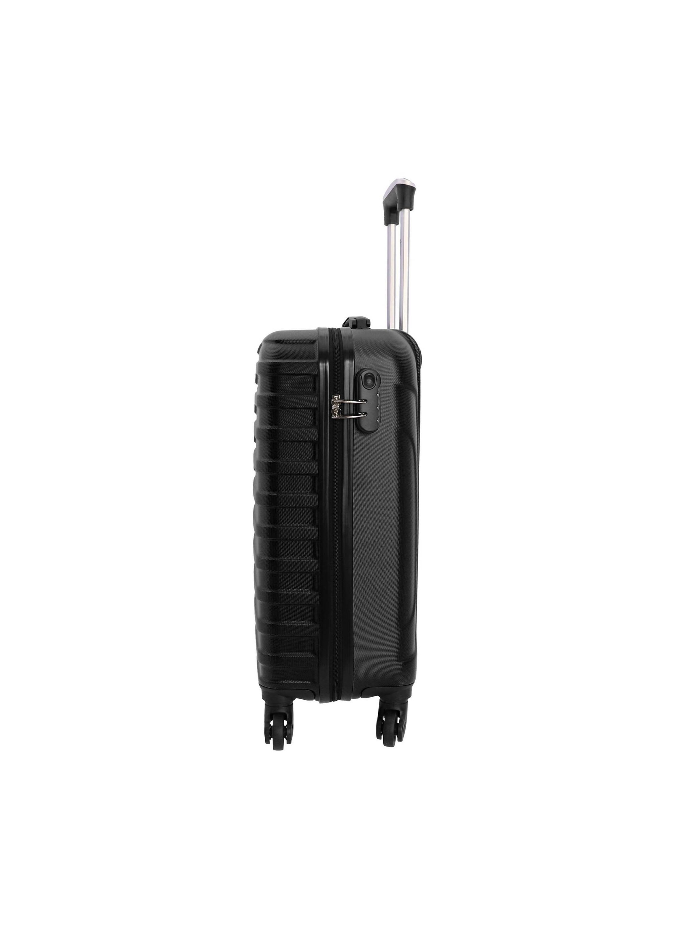 Coronel Tapioca - Carrito 'Coronel Tapioca - Maletas de Viaje Cabina - Maleta Cabina - Maletas de Viaje - Apta para Ryannair- Trolley Equipaje para Avion Resistente con 4 Ruedas de 360º y candado' en negro