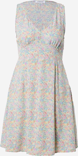 EDITED Φόρεμα 'Everly' σε μπλε / πράσινο / λιλά / πορτοκαλί, Άποψη προϊόντος