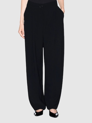 ARMANI EXCHANGE Lużny krój Spodnie 'XW000942' w kolorze czarny