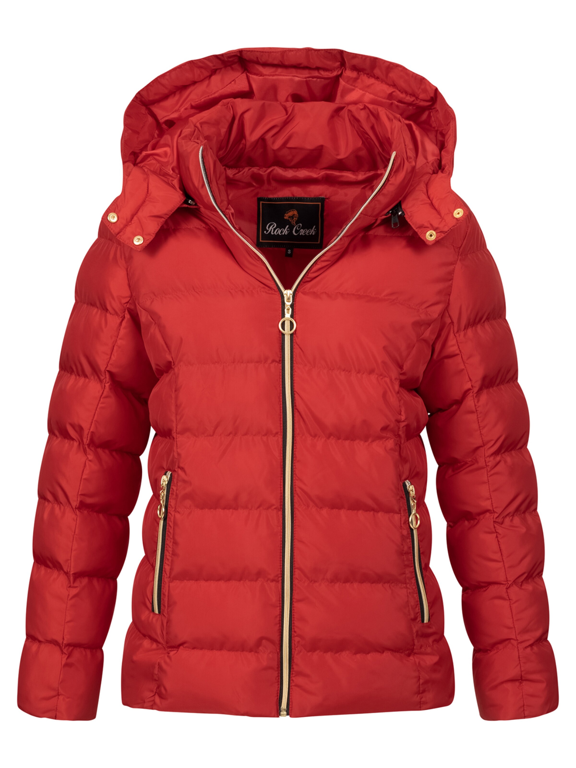 Rock Creek Jacke in Rot: Vorderseite