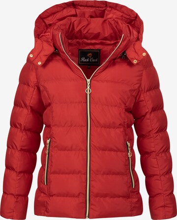 Rock Creek Winter Jacket in Red: front