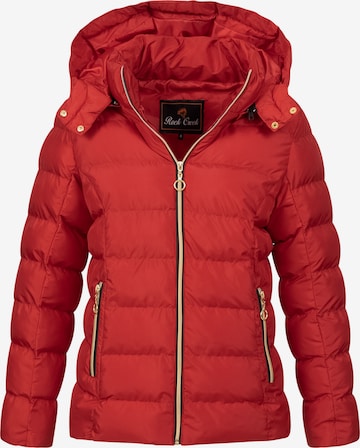 Rock Creek Winter Jacket in Red: front