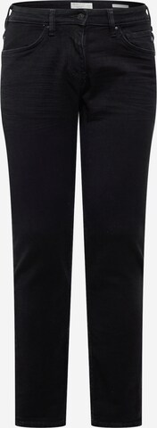 TOM TAILOR DENIM Regular Jeans 'Piers' in Black: front