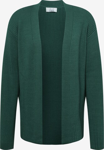 Sinned x ABOUT YOU Knit Cardigan 'Nick' in Green: front