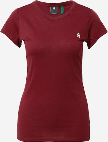 T-shirt 'Eyben' G-Star RAW en rouge : devant