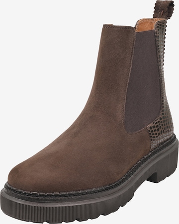 Crickit Chelsea Boot ' URBINO ' in Braun: Vorderseite