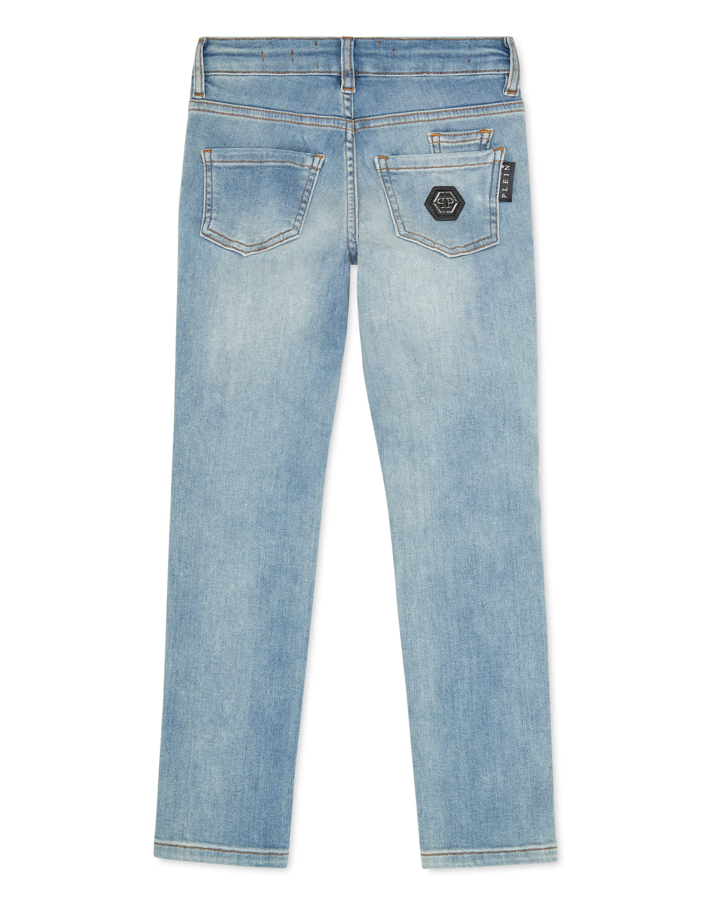 Philipp Plein - regular Vaquero en azul