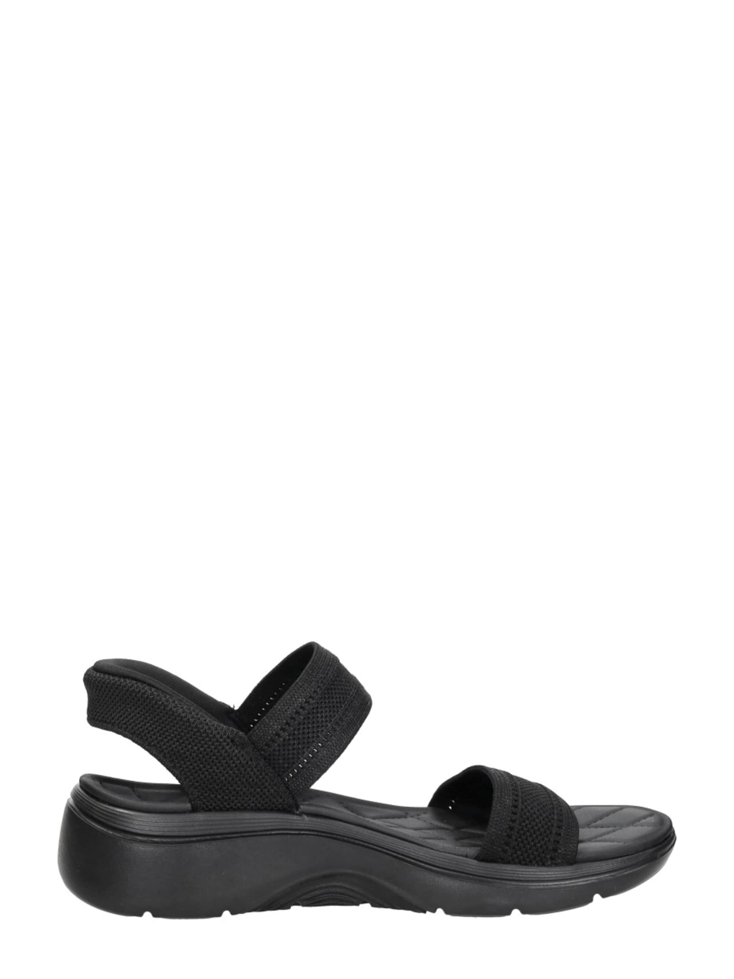 SKECHERS Sandaal 'Slip-Ins: Go walk Arch Fit 2.0' in Zwart