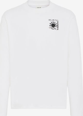 !Solid Shirt ' ODANI ' in Wit: voorkant