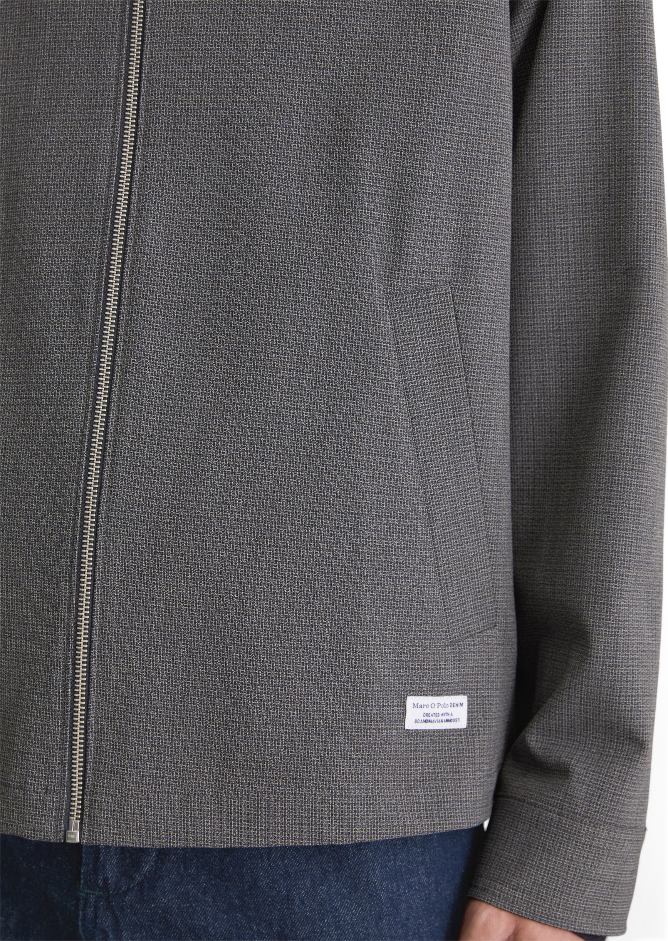 Marc O'Polo DENIM Between-season jacket in Grey