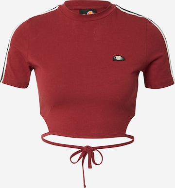 ELLESSE Shirt 'Maldonado' in Rood: voorkant