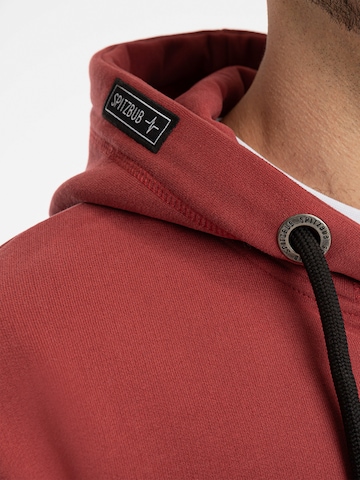 SPITZBUB Zip-Up Hoodie ' Marvin ' in Red