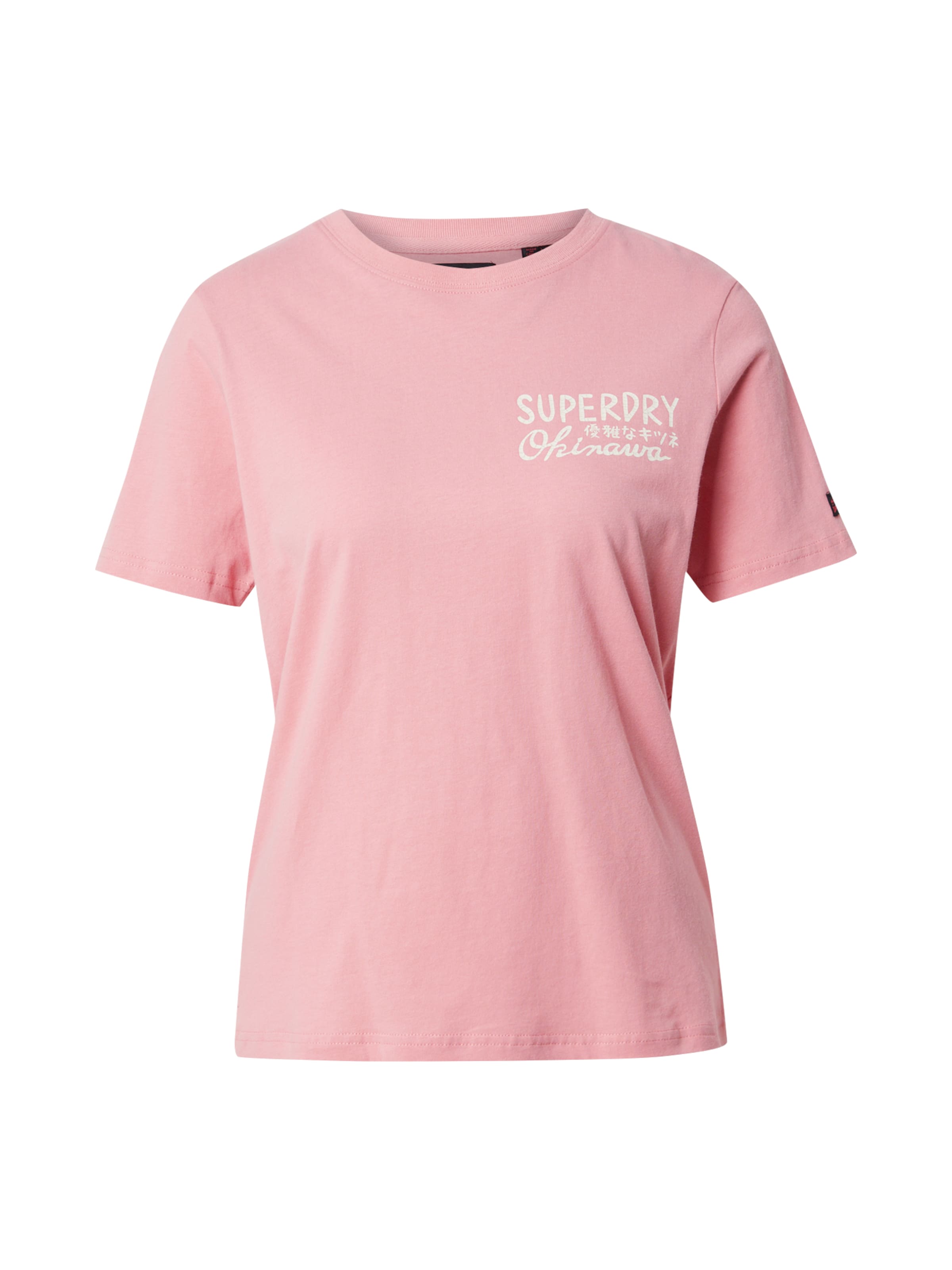 Superdry Tričko 'TOKYO' – pink: přední strana
