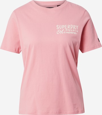 SuperdryMajica 'TOKYO' - roza boja: prednji dio
