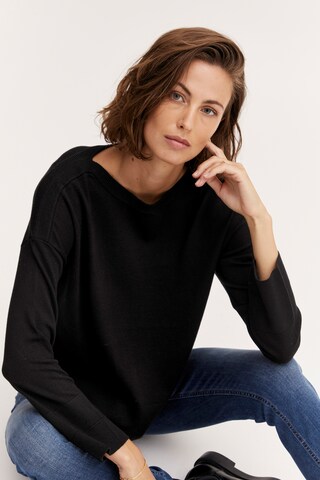 Fransa Sweater 'Alma' in Black