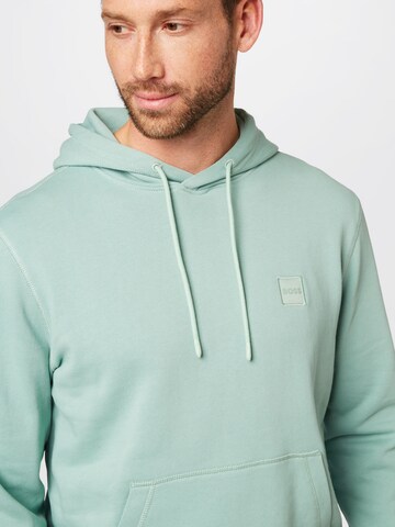 BOSS Orange Sweatshirt 'Wetalk' in Green