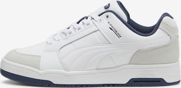 Baskets basses 'Slipstream Lo Retro' PUMA en blanc : devant