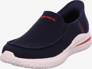 SKECHERS Mocassins in Blauw: voorkant