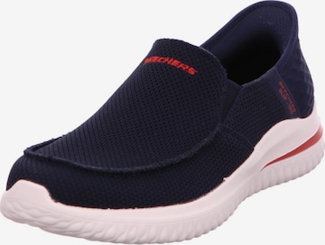 SKECHERS Instappers in Blauw: voorkant