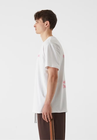 T-Shirt 'Western Coffee' Lost Youth en blanc