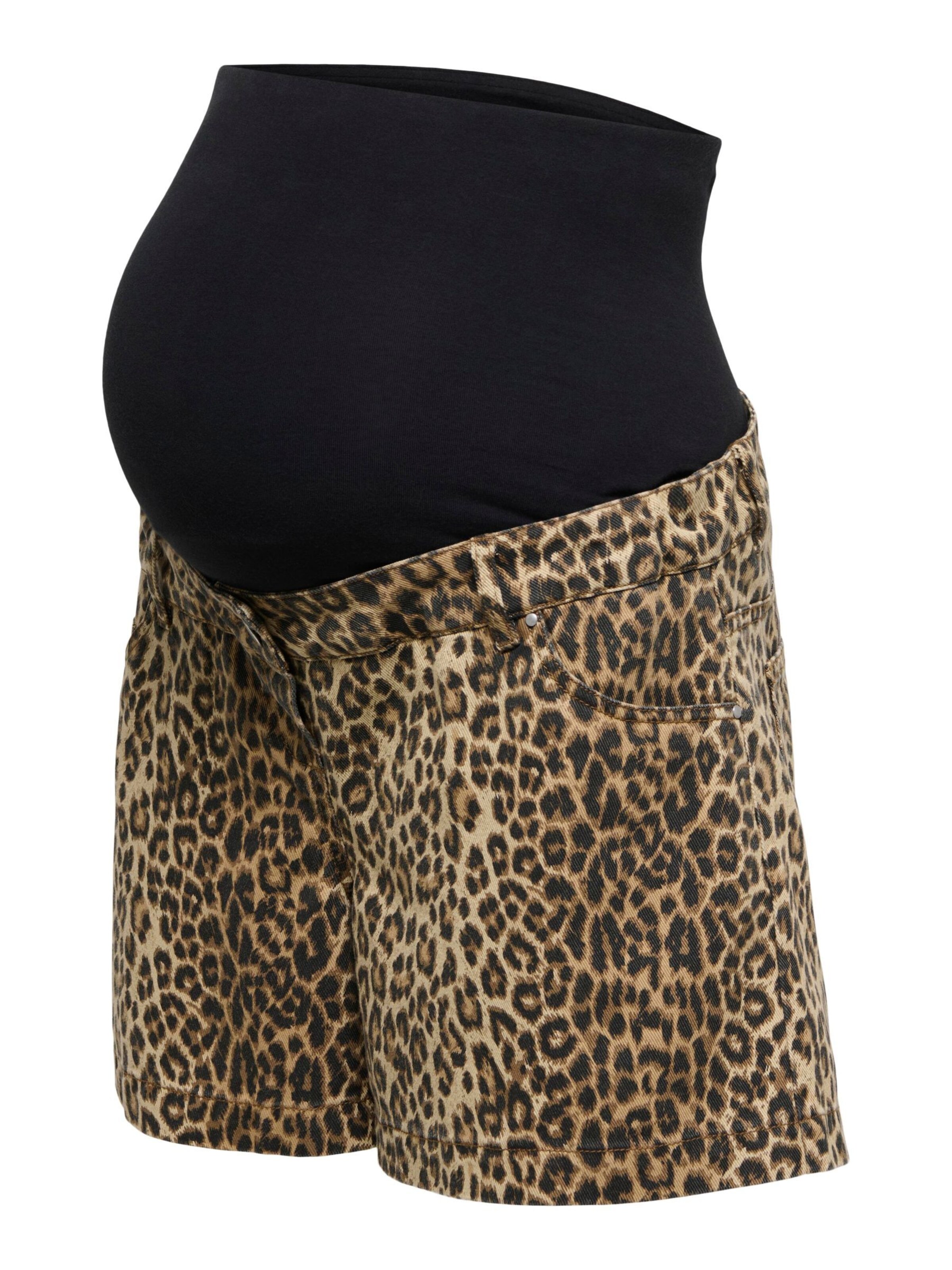 Only Maternity regular Jeans 'OLMNaomi' i brun: forside