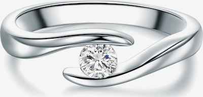 Trilani Ring in de kleur Zilver, Productweergave